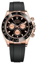 Rolex Daytona Black Dial on Oysterflex 116515 Card 2020