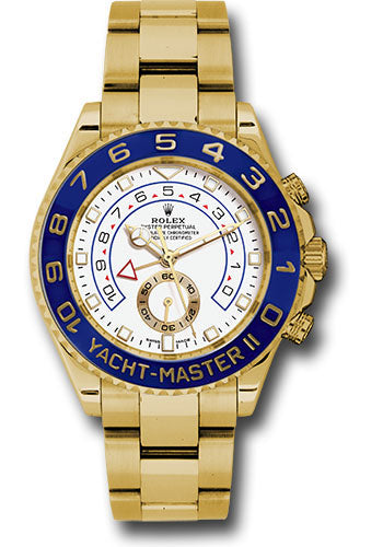 Rolex Yacht-Master II White Dial on Oyster 116688 Card 2016
