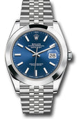 Rolex Datejust 41 Blue Index Dial on Jubilee 126300 Complete 2023