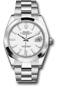 Rolex Datejust 41 White Index Dial on Oyster 126300 Card 2025