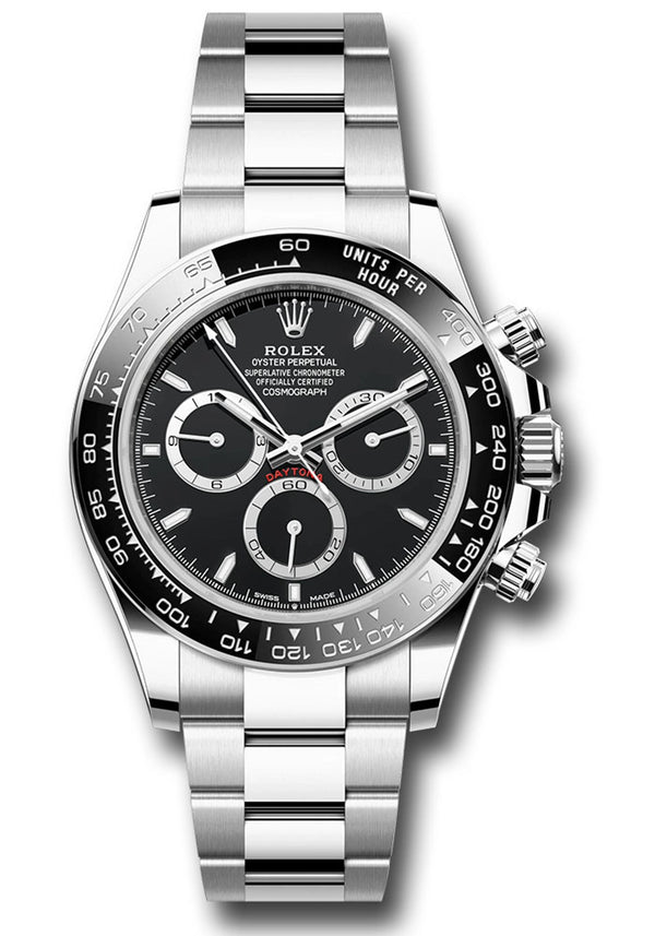 Rolex Daytona Black Index Dial on Oyster 126500LN Complete 2026