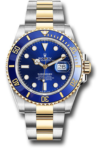 Rolex Submariner Blue Dial on Oyster 126613LB Card 2024