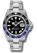 Rolex GMT-Master II Batman Black Dial on Oyster 126710BLNR Complete 2021