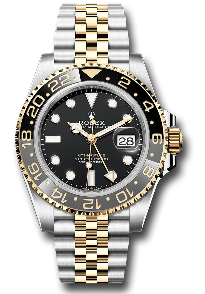 Rolex GMT-Master II Black Dial on Jubilee 126713GRNR 2024