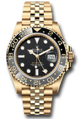 Rolex GMT-Master II Black Dial on Jubilee 126718GRNR