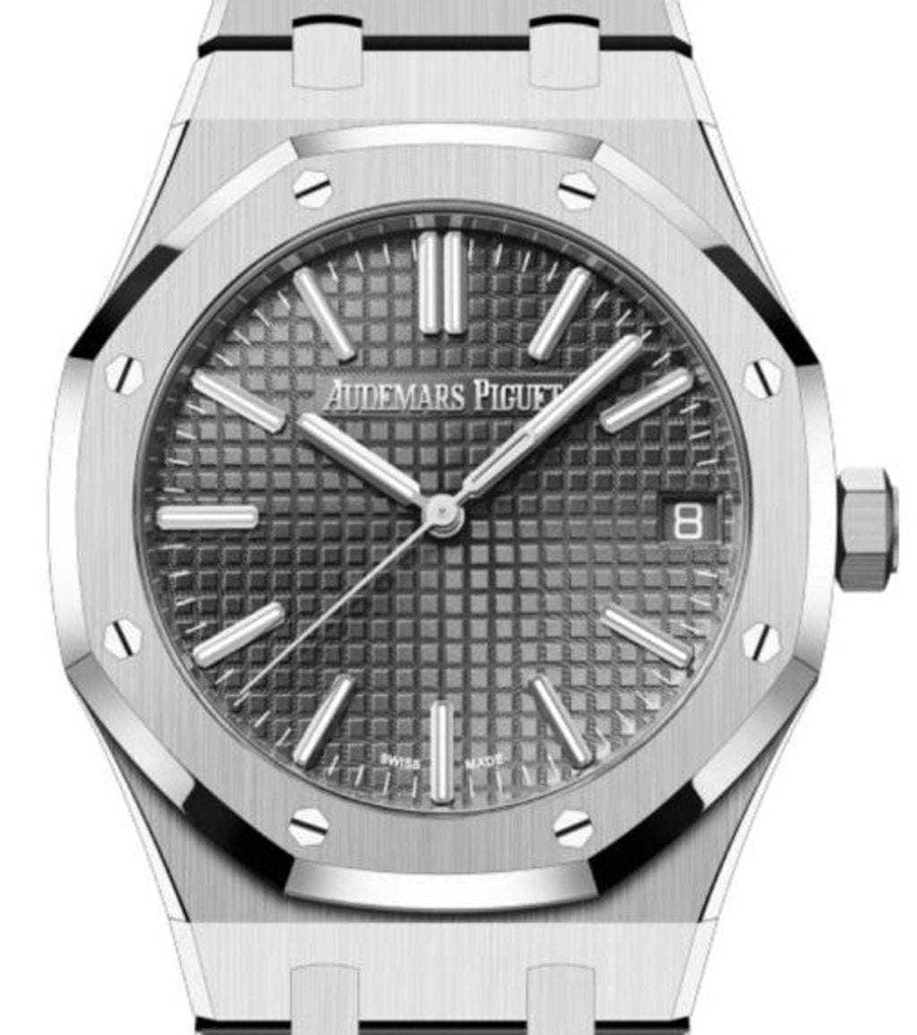 Audemars Piguet Royal Oak Selfwinding "50th Anniversary" Grey Dial on Bracelet 15510ST.OO.1320ST.05 Complete 2023