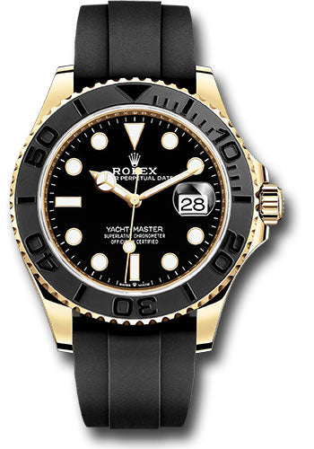 Rolex Yacht-Master 42 Black Dial on Oysterflex 226658 Card 2024
