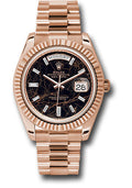 Rolex Day-Date 40 Eisenkiesel Diamond Dial on President 228235 Complete 2022