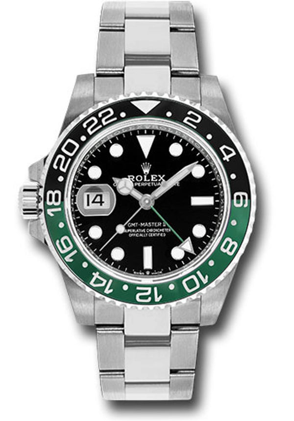 Rolex GMT-Master II "Sprite" Black Dial on Oyster 126720VTNR Complete 2026