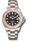 Rolex Yacht-Master 37 Black Dial on Oyster 268621 Card 2025