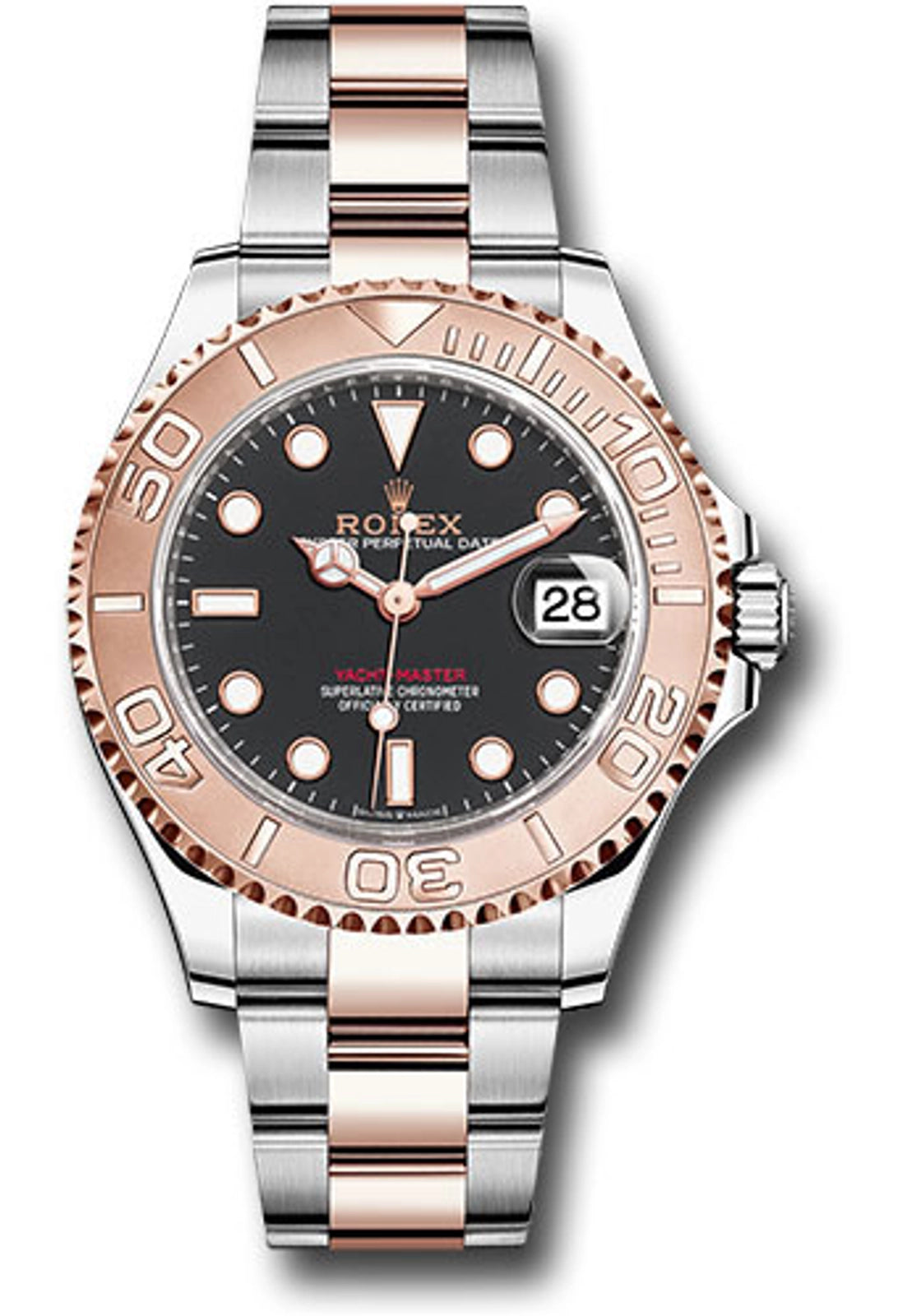 Rolex Yacht-Master 37 Black Dial on Oyster 268621 Card 2025