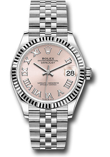 Rolex Datejust 31 Pink Roman Dial on Jubilee 278274 Card 2026