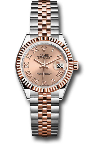Rolex Datejust Lady Rose Roman Dial on Jubilee 279171 Card 2018