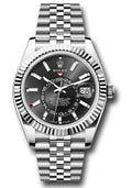 Rolex SkyDweller Black Index Dial on Jubilee 336934 2023