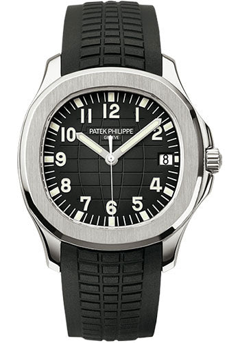 Patek Philippe Aquanaut Black Dial on Strap 5167A-001 Complete 2023