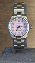 Rolex Oyster Perpetual 28 Pink Dial on Oyster 276200 Card 2026