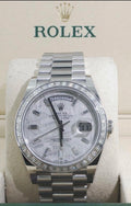 Rolex Day-Date 40 Meteorite Dial on President 228396tbr Complete 2026