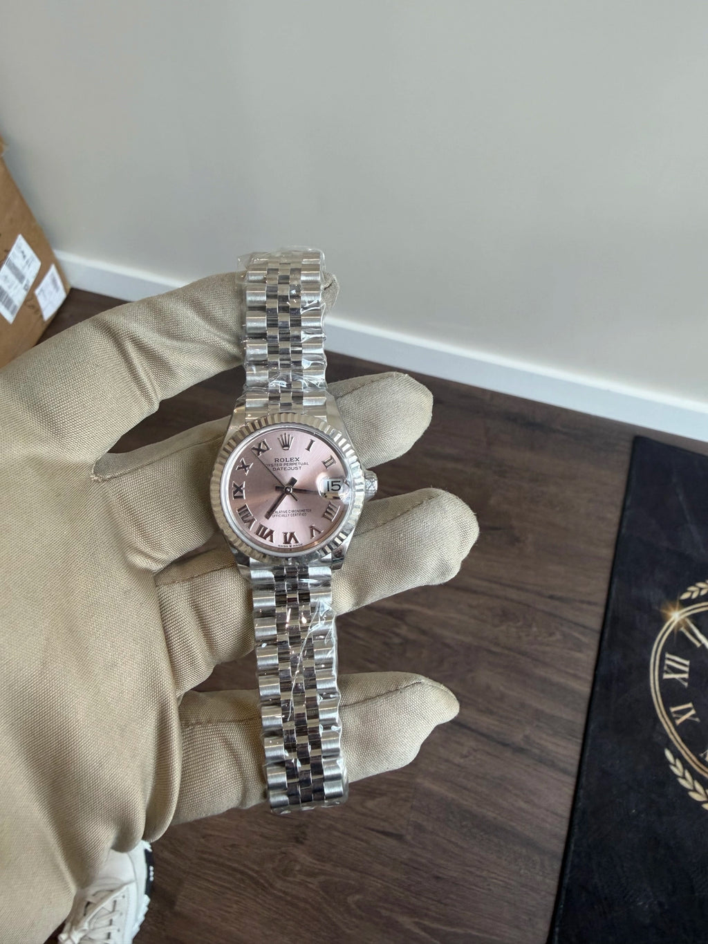Rolex Datejust 31 Pink Roman Dial on Jubilee 278274 Card 2026
