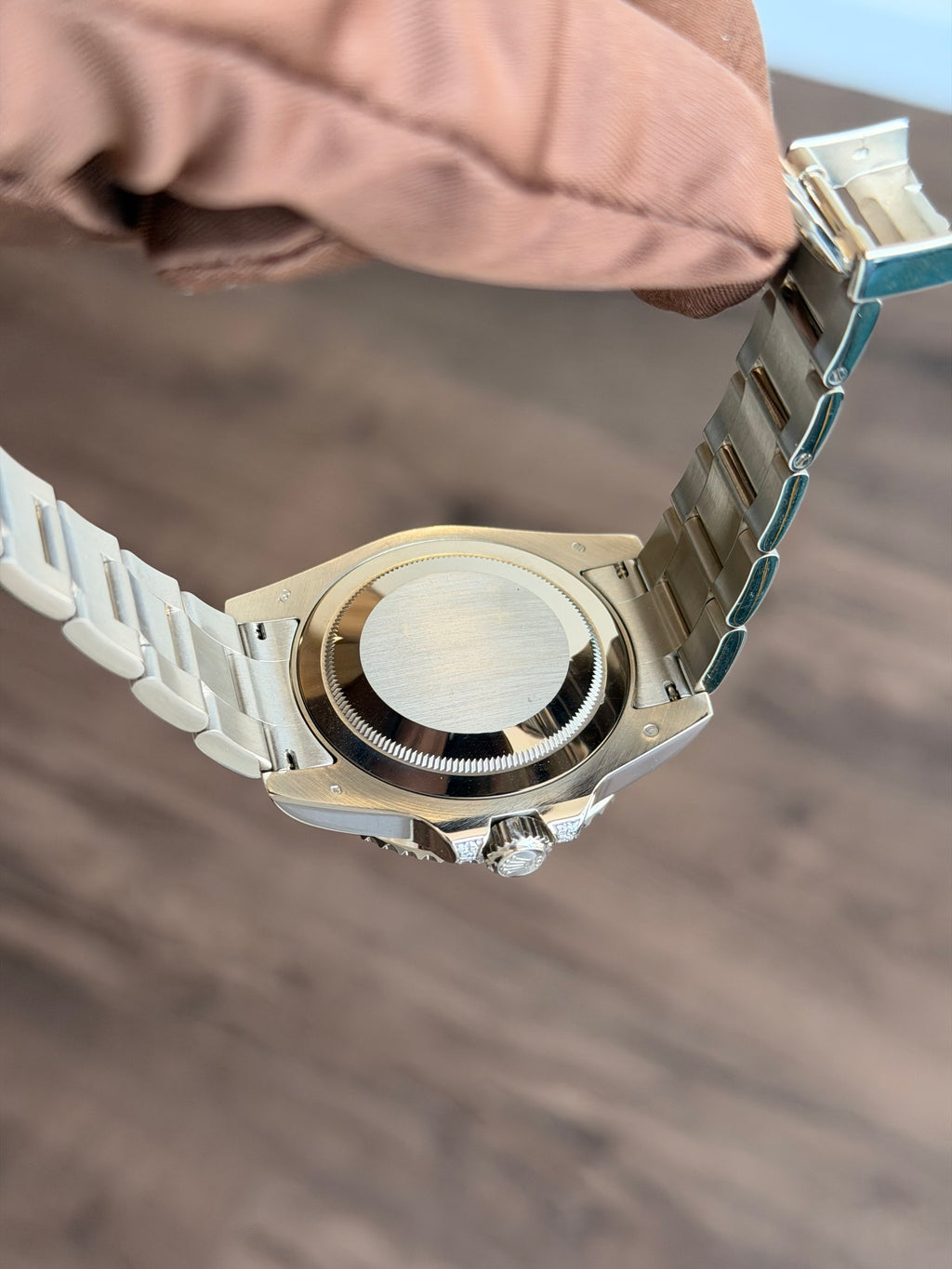 Rolex GMT-II Black Dial on Oyster 116759SARU Complete 2018