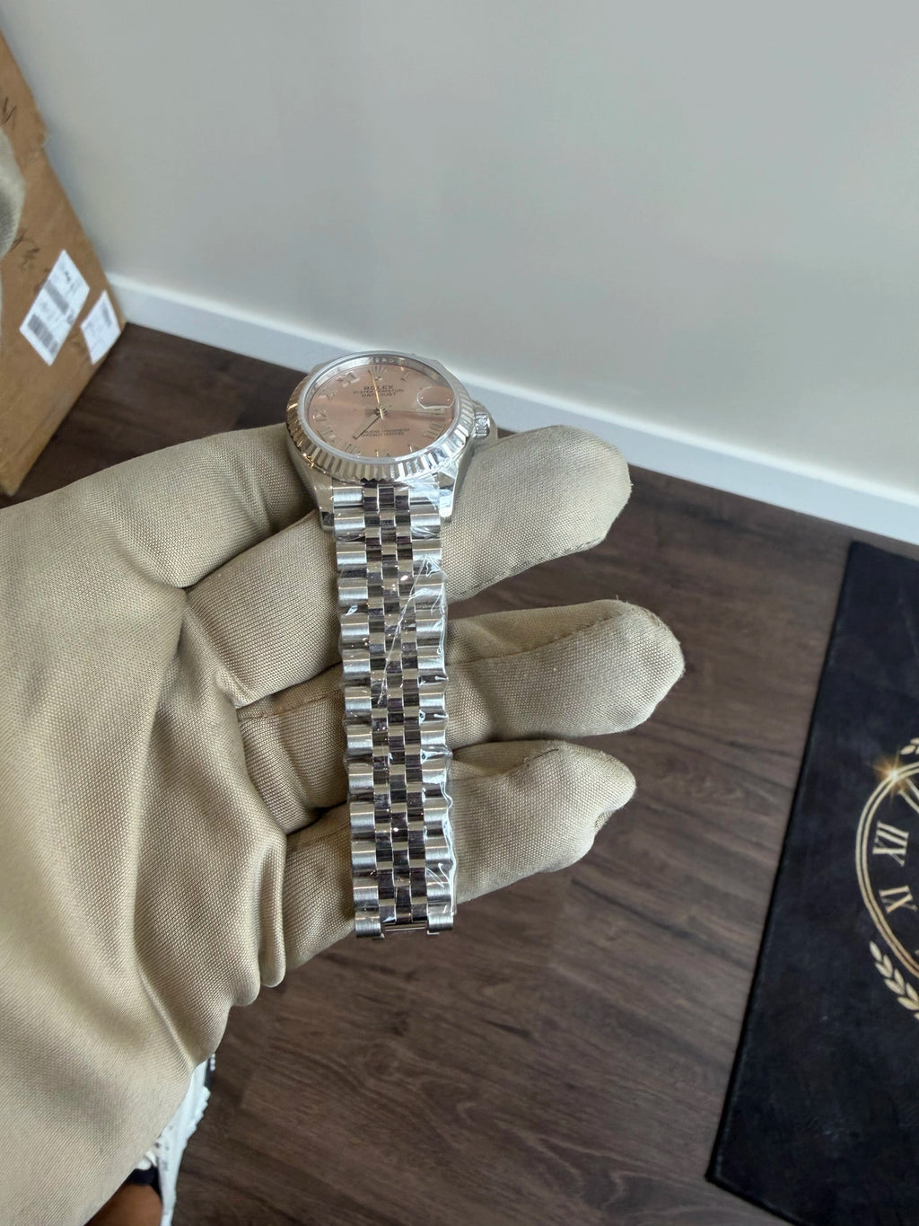 Rolex Datejust 31 Pink Roman Dial on Jubilee 278274 Card 2026