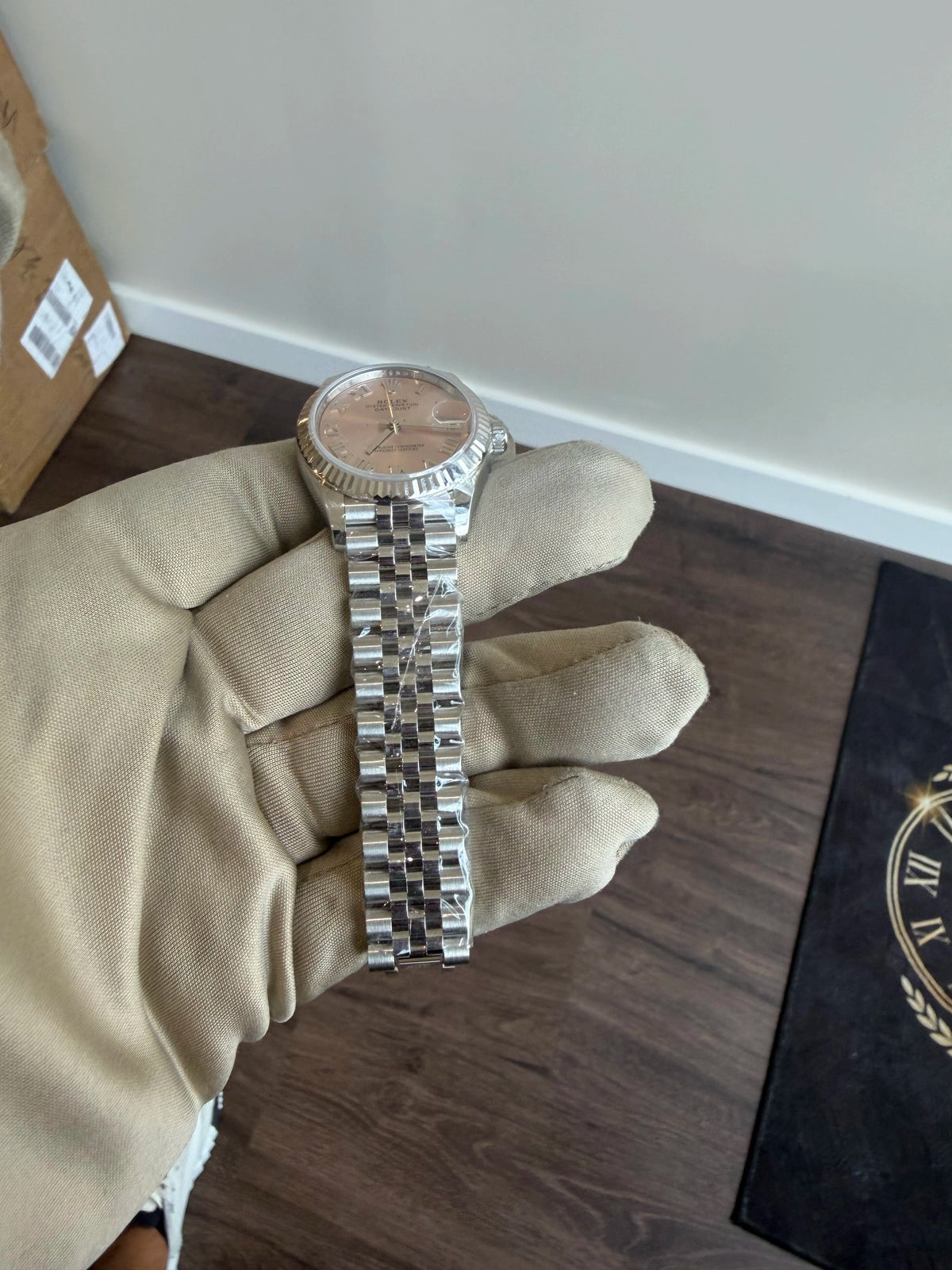 Rolex Datejust 31 Pink Roman Dial on Jubilee 278274 Card 2026