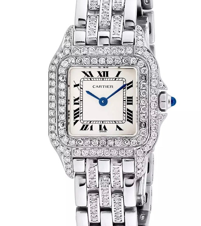 Cartier Panthere Silver Dial on Bracelet WSPN0006 with Box 2026
