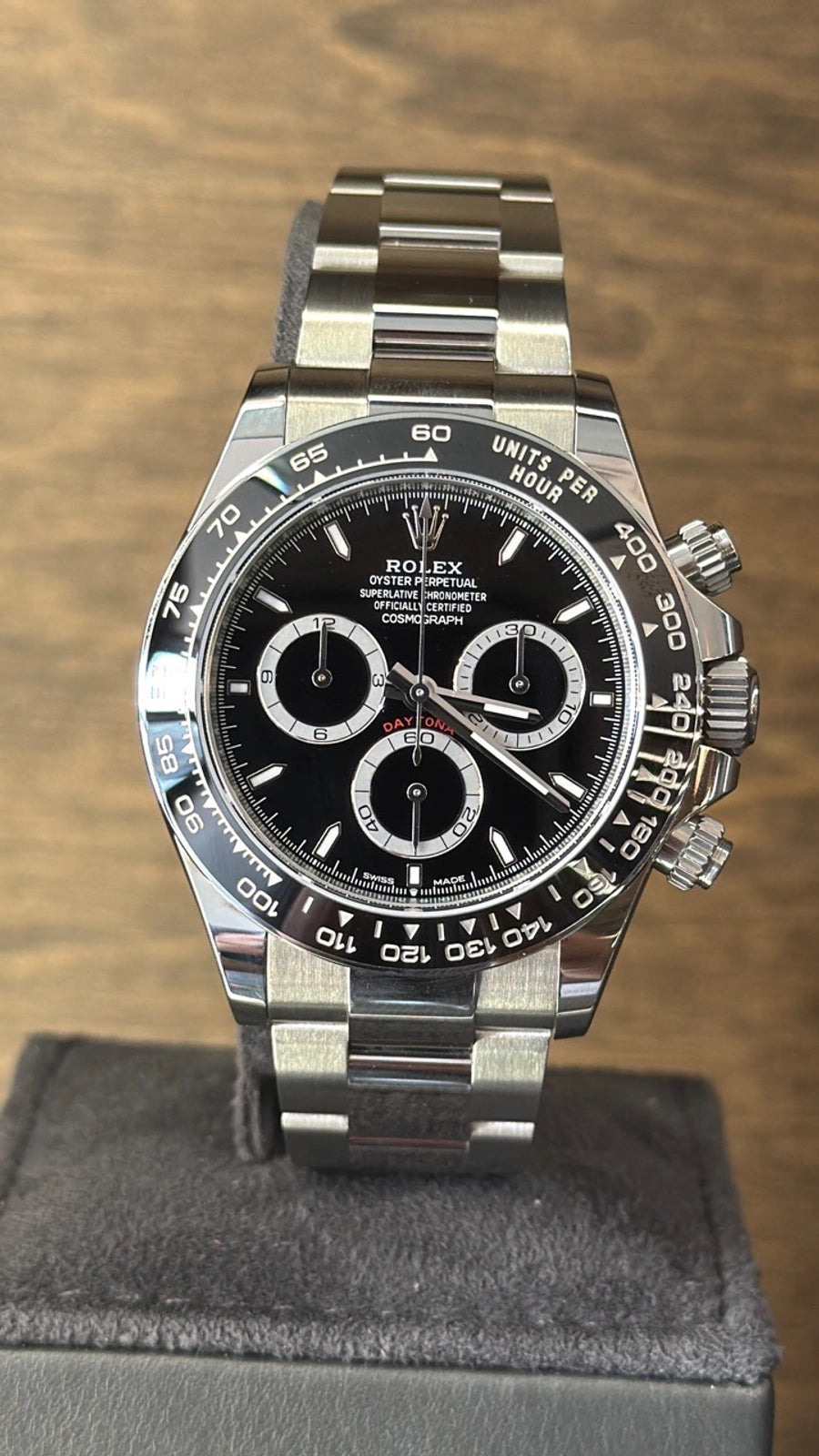 Rolex Daytona Black Dial on Oyster 126500LN Card 2026