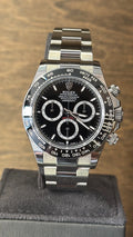 Rolex Daytona Black Dial on Oyster 126500LN Card 2026